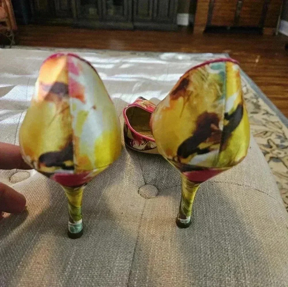 Anne Klein Catherine Floral Coquette Girl Cottagecore Feminine Spring Party 7.5 - Picture 3 of 6